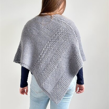'Rain Shimmer' Poncho