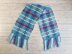 Crochet Tartan Plaid Shawl or Scarf