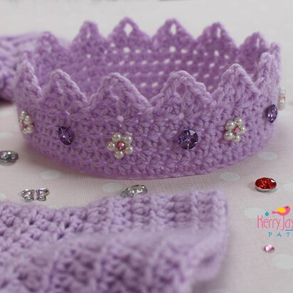 Crochet Crown Pattern US By KJD