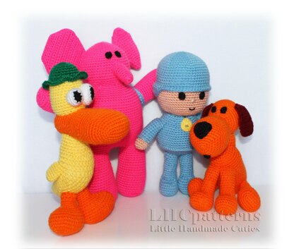 Pocoyo and Friends Crochet Pattern