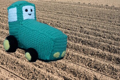 Amigurumi Häkelanleitung für den wuseligen Traktor Terry ♥