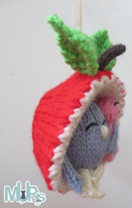 A is for Apple Hanging Ornament