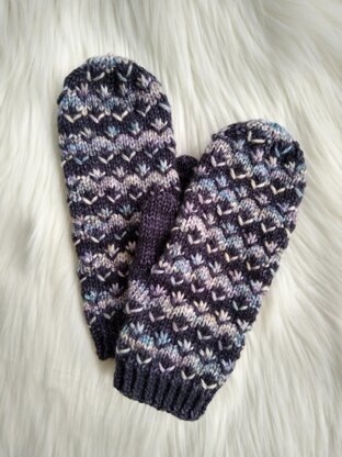 Pomona Mitts (light weight) knitting pattern