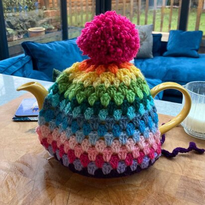 Rainbow Tea Cosy