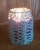 Lacy Candle Jar Cozy