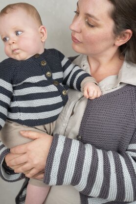 Chime Baby Cardigan in Rowan Baby Cashsoft Merino - RB004-00002-ENP - PDF