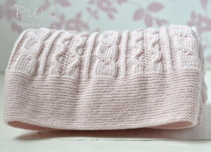 Pure Hand Knits Ellis Baby Blanket PDF