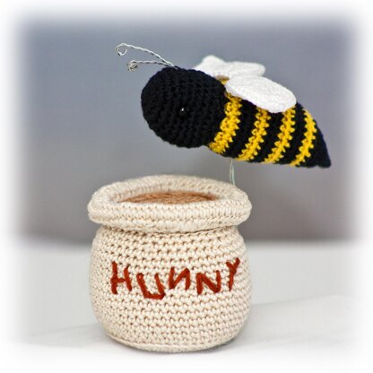 Bumblebee and Honey Jar