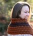 Caramel & Chocolate Cowl