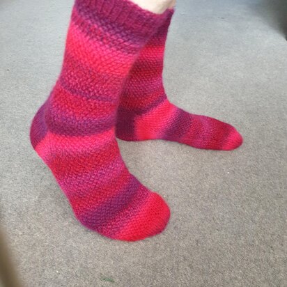 WARMER SOCKS WITH A TWIST!