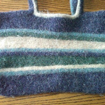 Tipsy Felted Bag