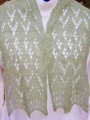 Trees in Snow (cashmere scarf)