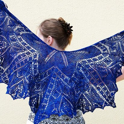 Lady of the blue forest - knitting pattern