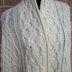 Whistler's Cabled Shawl