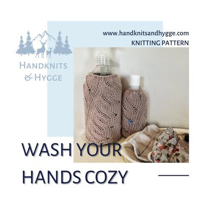 Wash Your Hands Bottle Cozy