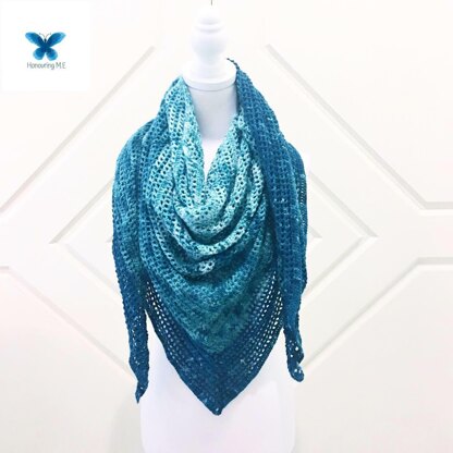 Winter Green Shawl