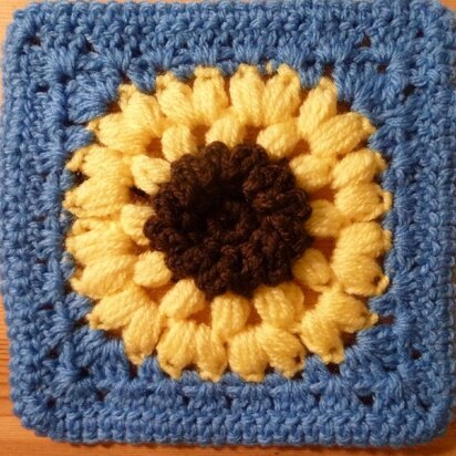Sunflowers Granny Square