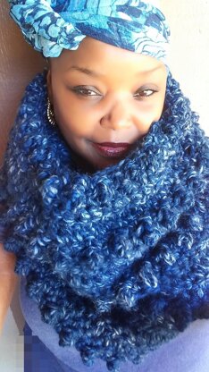 Deja Blue Cowl