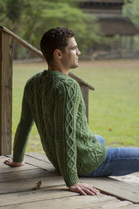 Men's Jumper Kerf in Universal Yarn Deluxe Worsted - Downloadable PDF