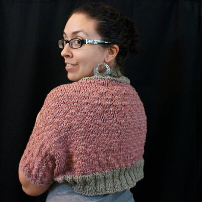 Simply Striped Shrug