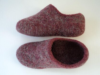 Women's Felted Slippers Knitting pattern by Monique Zobel | Knitting ...