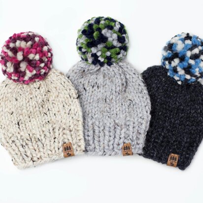 Colorful Pompom Winter Hat