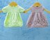 P140 Doll's Dress and Bonnet