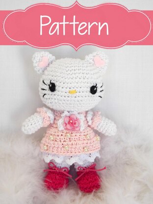 Hello kitty amigurumi sanrio crochet pattern