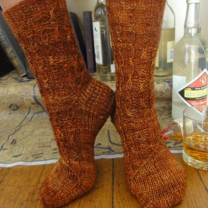 Haymitch Socks - knitting pattern