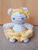 Amigurumi Ballet Bear Plushie