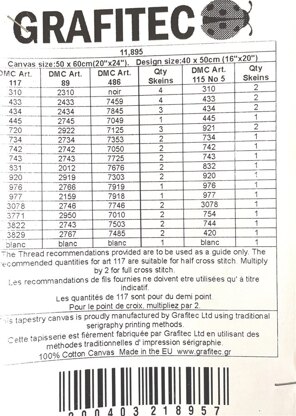 Grafitec King of the Realm Tapestry Kit - 40cm x 50cm