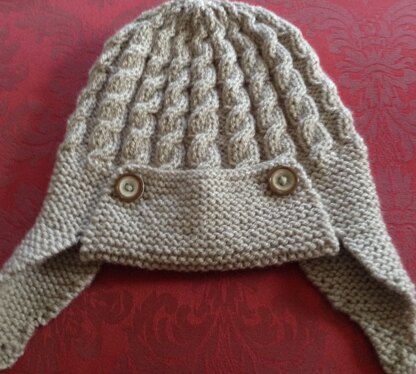 Baby aviator hat