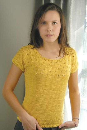 Sunny Tee in Knit One Crochet Too Nautika - 2014