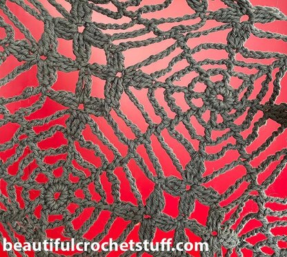 Flower Web Shawl