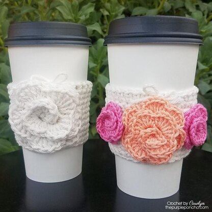 Rose Cup Cozy