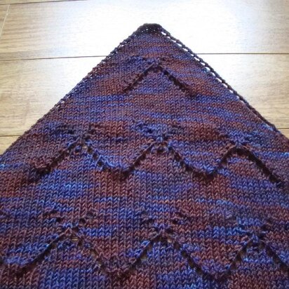 Abstract Butterfly Lace Shawl