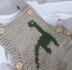 Dino dungaree for baby 0-3yrs