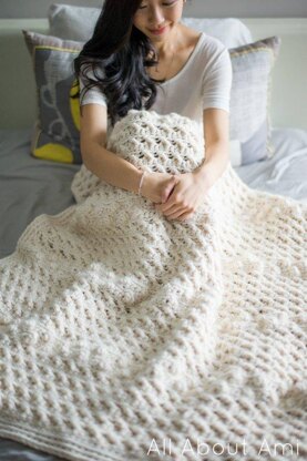 Cross Bobble Blanket