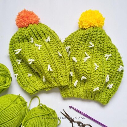 Slouchy Cactus Beanie