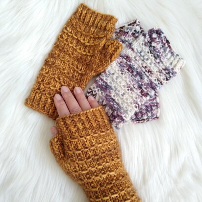 Kappa Mitts - knitting pattern