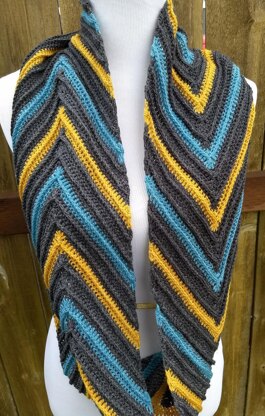 Butterscotch Ripple Cowl