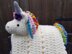 3 in 1 Rainbow Unicorn Folding Baby Blanket Toy Lovey