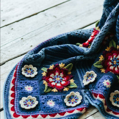 Stylecraft Indigo Dreams Crochet Along by Jane Crowfoot