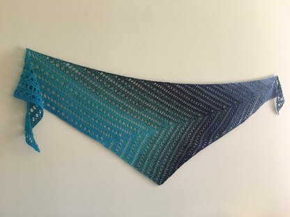 Diving Deep Shawl