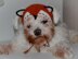 Fox dog hood, Crochet Pattern PDF, Size: XS for small dog. Language - English