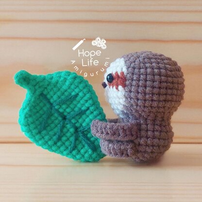 Sloth with Leaf