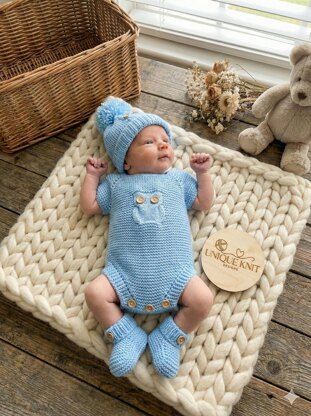 "Buttercup" Romper suit set