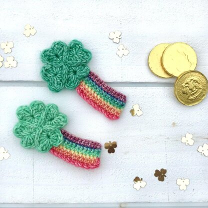 Shamrock Hair Clip