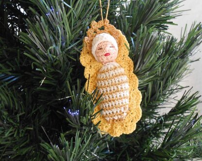 Baby Jesus Crochet Ornament