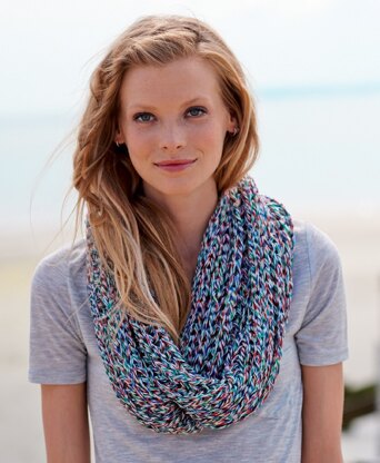 Sweater and Brioche Snood in Rico Fashion Cotton Mouline DK - 306 - Downloadable PDF